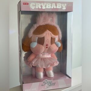 POP MART Cry Baby Shiny Shiny Ballerina Pink Plush Doll